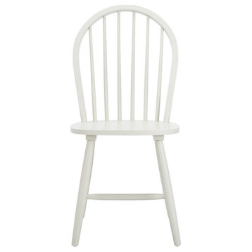 Newton Spindle Back Dining Chair, Set of 2, Off White
