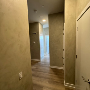 Sage Limewash Elegance in a Downtown Toronto Condo