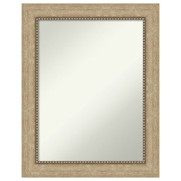 Astor Champagne Non-Beveled Bathroom Wall Mirror - 23 x 29 in.