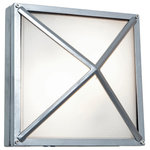 Access Lighting - Oden, 20330, Wet Location Wall Fixture, Satin/Frosted, Led - SKU: 20330LEDDMGLP-SAT/FST