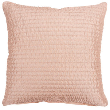 Stitched Solid Pillow - Blush