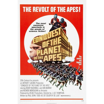 Conquest Of The Planet Of The Apes U Print