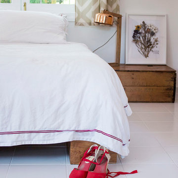 Eclectic Bohemian Black & White Bungalow