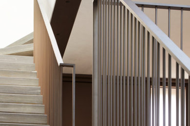 Contemporary staircase in London.