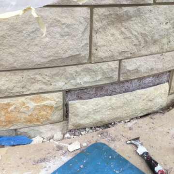 Rough Hewn Face Stone Replacement
