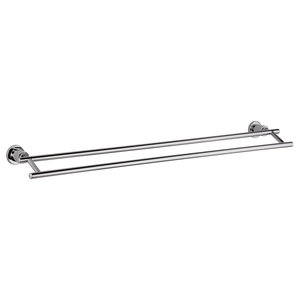 MOEN PRESTON DN8422CH 24/" DOUBLE TOWEL BAR CHROME NEW