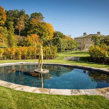 French Inspired Estate Pool