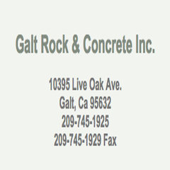 Galt Rock & Concrete Inc