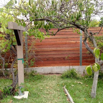Todd & Renee fencing