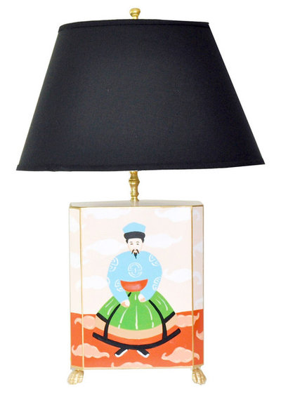 Asian Table Lamps by Dana Gibson