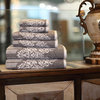 Gioia 6-Piece Towel Set, Vintage Brown