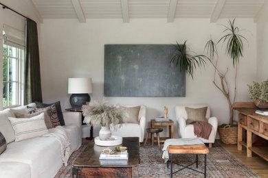 Living room - transitional living room idea