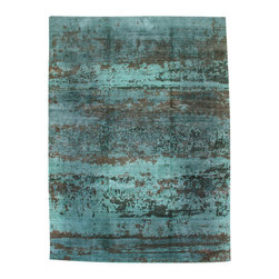 Sari Luxe Rapids II in Viridian - Area Rugs