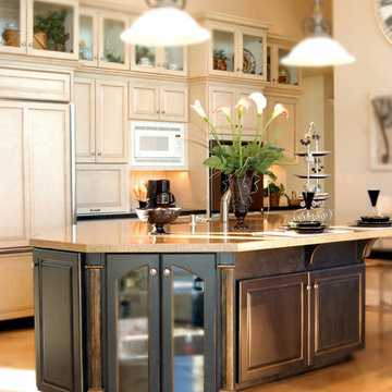 Two-Toned Transitional Style