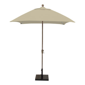Luxe Shade Panama Square 5 5 Market Patio Umbrella Contemporary Outdoor Umbrellas By Frontera Furniture