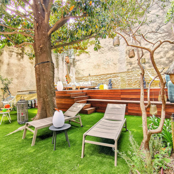 Contemporain Terrasse En Bois
