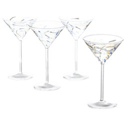 Traditional Cocktail Glasses by abigails inc