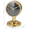 Modern Gold Stainless Steel Metal Clock 560049