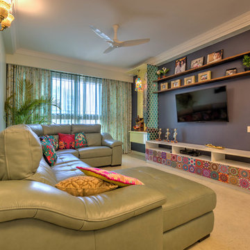 Ashish & Shweta’s 3BHK Home | A Moroccan Inspiration @ Brigade Cosmopolis