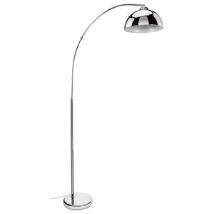 Half Moon Floor Lamp With Gold Linen Shade Includes Night Light Transitional Lamps By Ladder Houzz Half Moon Floor Lamp With Gold Linen, Driftwood Floor Lamp Freedom