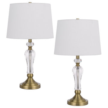Eastham Crystal Table Lamp Set