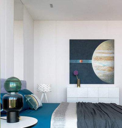 Современный Спальня by Архитектурное ателье Каринского Арсения