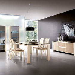 Diamond Ivory Dining Set by Rossetto - Dining Sets