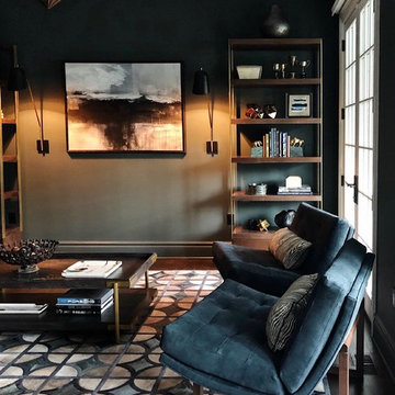 Moody Music Room Makeover | In Progress