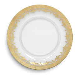 Arte Italica Vetro Gold Charger - Dinnerware