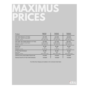 Angara Maximus Grilling Table