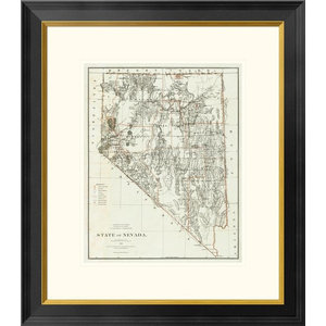 Composite India 1901 Framed Digital Print By Edward Stanford 24x26 Traditional Prints And Posters By Global Gallery