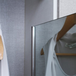 TAG Hardware | Pull-Out Closet Mirror in Oil Rubbed Bronze - Wall Mirrors