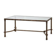 glass and wrought iron coffee tables | houzz glass and wrought iron coffee tables | houzz