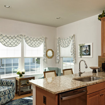 Casual Valances for a Country Home