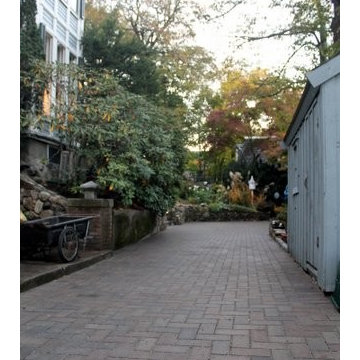 Newton, Ma - 2015 Award Winning Permeable Paving Stone Driveway