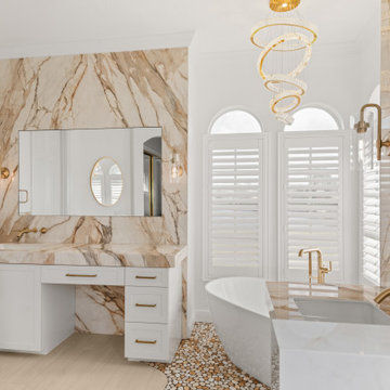Sculpted Marble Serenity