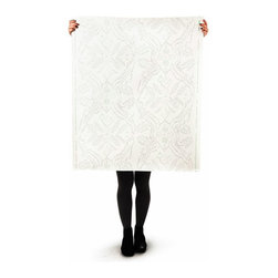 Salad Days :: Quartz and Celadon on Cream - Home Decor