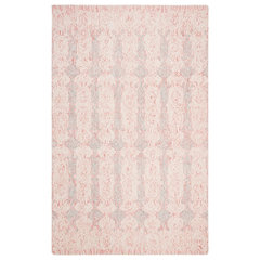 Safavieh Glamour Collection GLM538U Light Pink/Ivory Rug - 3' x 5