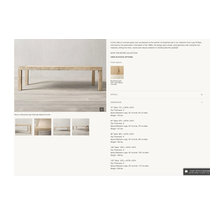 Interior style: Main area