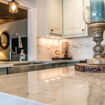 Sea Pearl Quartzite Kitchen Countertops