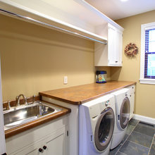 basement laundry