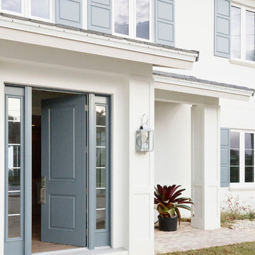 Transitional Beachfront Home