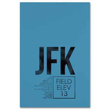 08 Left 'JFK ATC' Canvas Art, 19 x 12