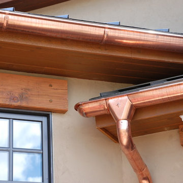 copper gutters