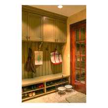 Back door closet