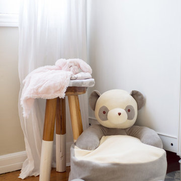 Romantic and Playful Girl's Nursery