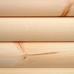 2x6 Eastern White Pine "D" Log Siding - Siding And Stone Veneer