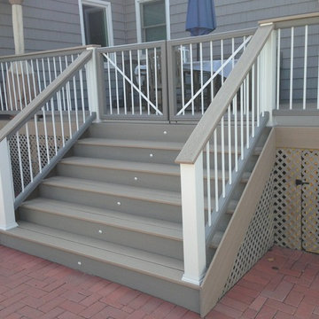 Trex Transcends Gravel Path & Rope Swing Decking