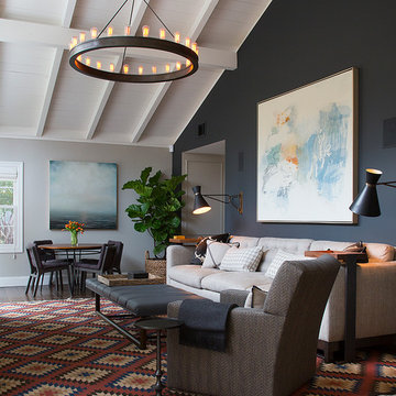 California Rancher with Pool House