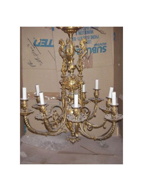 Polish This 1890 S Chandelier Pics, How To Clean Antique Chandelier